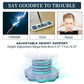 Adjustable Anti-Vibration Washing Machine Support Stand – Non-Slip PVC Lifting Stand (4 Pc Set)