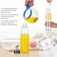 Clear oil dispenser with controlled spout, 1 liter
