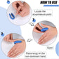 Plastic Magnetic Acupressure Clip, Sugar Clip (1 Pc)