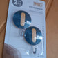 Multipurpose Strong Round Shape Hook Self-Adhesive hooks (2 Pc Set)