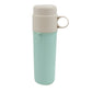 Travel Coffee Cup Portable Water Bottle Wheat Straw Coffee Tea Mug Coffee Mug with Lids for Coffee Tea Portable for School (300 ML Approx)