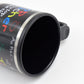 Stainless Steel Insulated Travel Mug - Double-Walled Vacuum Cup with Lid & Handle