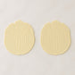 Silicone Leaf Design Coaster Set (2 Pc)