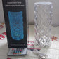 Crystal Touch Night Light for Bedroom Decor (16 Colors, Remote, USB)