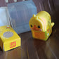 Plastic Cutest Duck Pencil Sharpener (1 Pc)