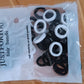 Small Ponytail Holder Bands for Hair Rubber Bands (Pack of 50 / Multicolour), Hair accessories