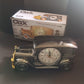Car Model Clocks, Pen Holder Function ABS Material Alarm Clock for Office Desk for Bedroom