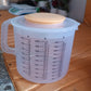 Plastic Baking Measuring Cup 2.5L Measurement with Scale Kitchen Pouring Cup