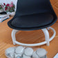Plastic Low Round Rolling Stool with Wheels Pedicure Stool (1 pc / Mix Color)