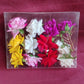 Colourful Flowing Flower Hair Pin (12 Pcs Set / Mix Color)