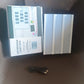 Black Mini A6 Magnetic Cinematic Light Box with 82 Characters and 10 Emojis  (1 Set)