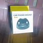 2 in 1 Car Anti-Slip Mat, Phone Holder Non Slip Sticky Phone Mount Holder (1 Set)