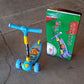 Jumbo Scooter for Kids 2 Wheels Steel Frame Large Foldable & Height Adjustable