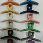 Plastic Hair Claw Clips Strong Clips (1 Pc / Mix Design & Color), Hair accessories