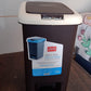 Apex Plastic Push N Pedal Dust Bin | Hands-Free Operation, Compact Design 6.5 Liters (1 Pc / Mix Color)