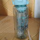 3 in 1 Plastic water drinking bottle with handle straw  (3 Pcs Set)