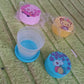 Portable Travelling Cup/Tumbler With Lid Folding / Pocket Glass for Travelling, Water Cup for Kids Walker, Folding Camping Cup with Lids Expandable Drinking Cup Folding Cup for Kids, Travel - (Pack of 1)