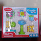Kinder Rattles Classic Store Plastic Non-Toxic Shake and Grab Ball Baby Rattles & Teethers (8 Pcs Set)