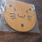 Square Bamboo Wood Table Place mat Hot Pot Cup Mat Tea Coaster(14×14 Cm / 1 Pc)