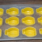 Silicone Fruit-Shaped Ice Cube Tray - Creative Multi-Design Freezer Mold (1 Pc)
