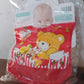 Multifunctional Waterproof BPA Free Reusable Soft Fabric Plastic Baby Bib (1 Pc)