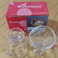 Glass Footed Dessert Bowl, Ice Cream Cup (2 Pcs Set)