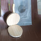 Small Wooden Dumpling Press Tool Tortilla Press Dough Dumpling (1 Pc)