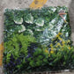 Artificial Plants Wall Topiary Wall Greenery Mat Wall Backdrop Decor (1 Pc Mix Design)