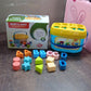 Baby First Block Set for Kids Non-Toxic Abcd Geometric Shape Sorting & Stacking Toy (1 Set)