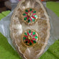 Leaf Shape Special Puja Thali (1 Pc / Mix Design)