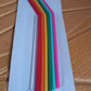 Reusable Silicone Straws Flexible Drinking Straws with Cleaning Brush (7 pc)