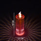 Big Simple Candles for Home Decoration, Crystal Candle Lights (Multicolor)
