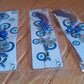 Metal Evil Eye Wind Chime Bells (Mix Design / 1 Pc)