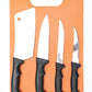 Chopping Board with Knife Set (Pack of 5)