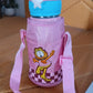 Thermos steel Double Wall Vacuum Bottle With Cover & Strap 600ml Approx