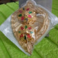 Leaf Shape Special Puja Thali (1 Pc / Mix Design)