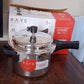 Aluminium Rays Aura Pressure Cookers With Outer Lid (5.5 Litres / 5-Year warranty,  ISI Number :- 2347, BIS Number :- CM/L -7600164310