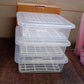 Plastic Food Storage Containers with Removable Drain Tray and Lid (3 Pcs Set)