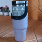 Stainless Steel Vacuum Insulated Coffee Cups Travel Mug With Straw (900 ML Approx / 1 Pc)