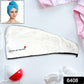 Hair Drying Magic Hair Cap Towel Wrap for Women Bath Towels (1 pc), Hair accessories