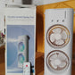 Electric Fan Desktop Double-Head Powerful Air Cooler (1 Pc / With Remote)