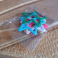 Metal Printed Star Shape Hair Clips (5 Pcs Set)