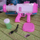 36 Holes Big Rechargeable Powerful Machine Bubble Gun Toys (1 Set)